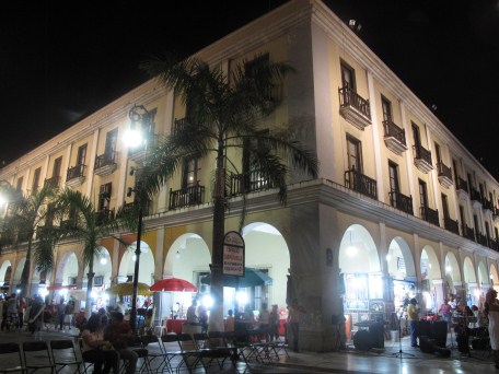 Los famosos portales de Veracruz.